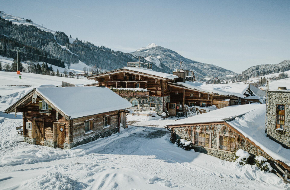 Hütte Winter